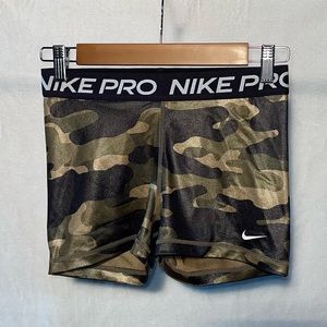 Camo Nike Pro spandex.